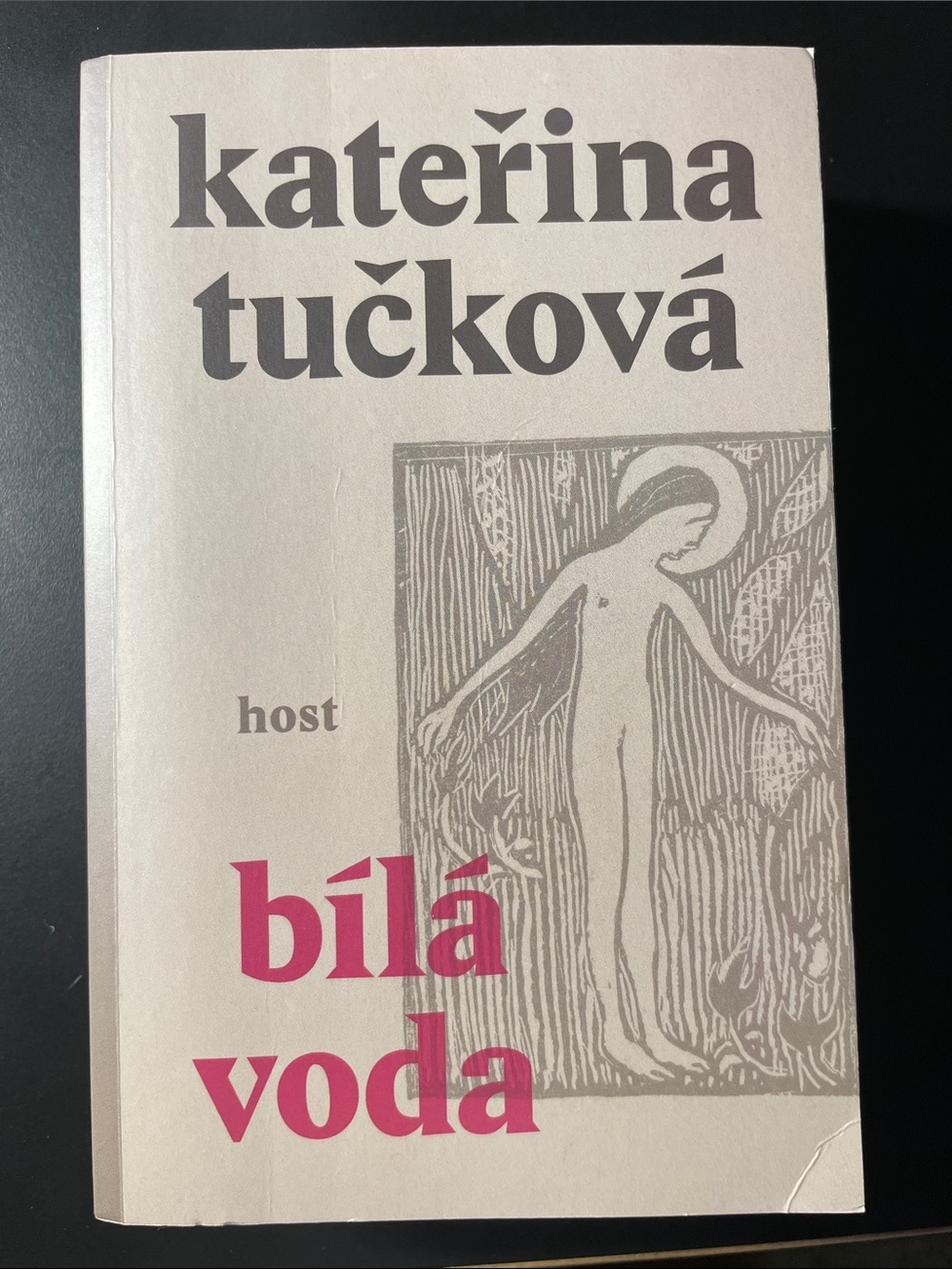 Kateřina Tučková- bílá voda román novel in Czech language like new